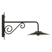 APPLIQUE LUNGA 'ANTIQUE' 25 W - cm 65 x 38 x 30 grigio  - SOVIL