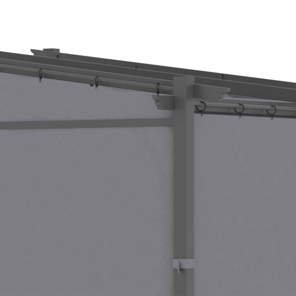 Pergola estensibile ¨C Zephmum ¨C Grigio scuro 297x295x230