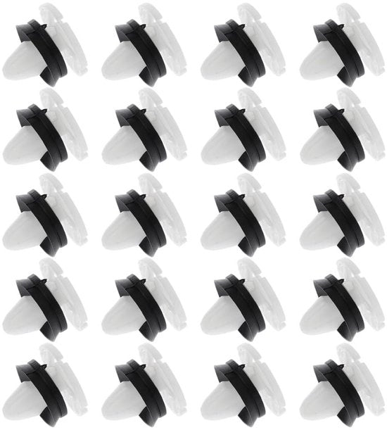Clip di Regolazione per Porte Interne 20 pezzi - PVC - Universale - Bianco - Duraturo e Impermeabile - Clip per Porte