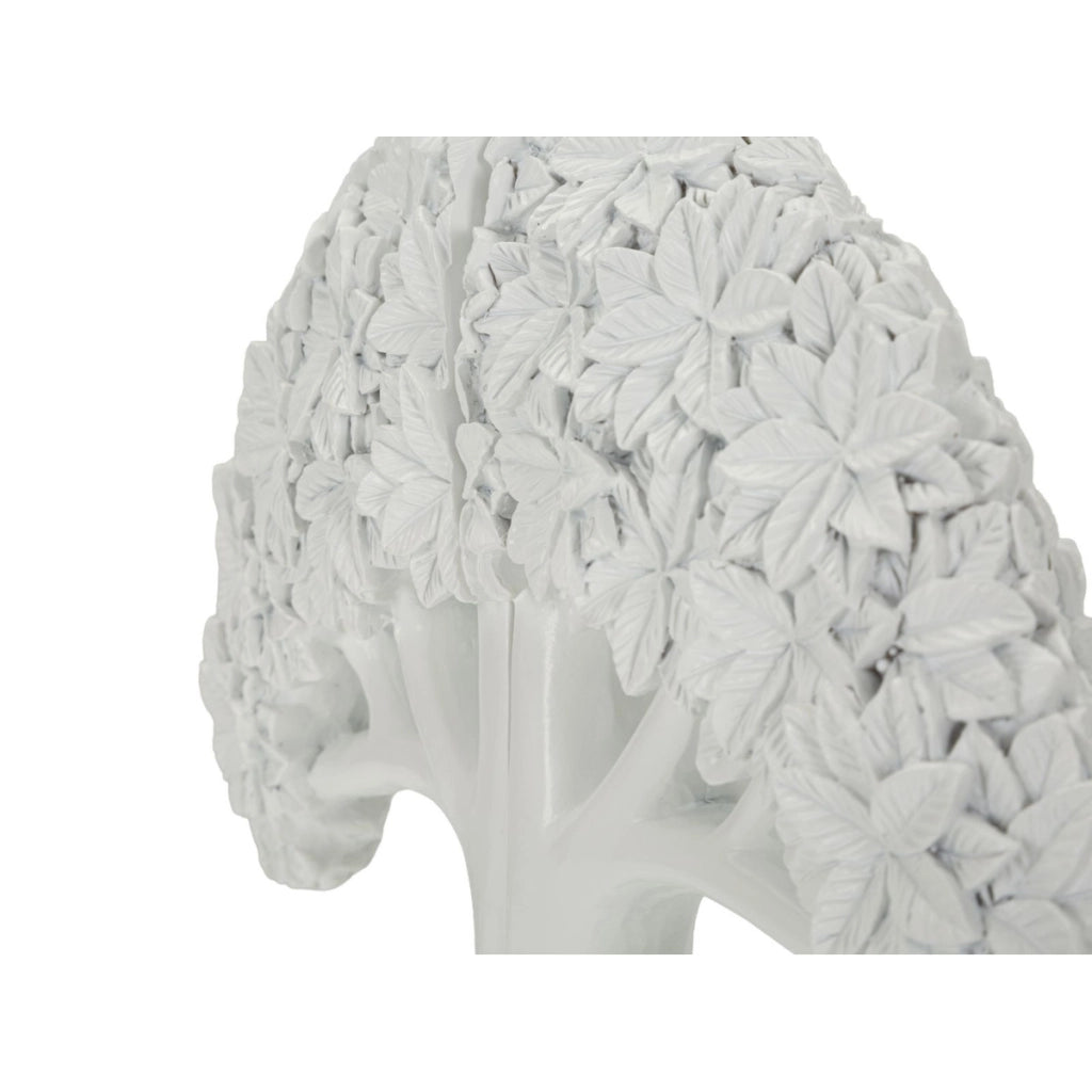 Set fermalibri Albero in poliresina bianco