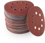 Dischi abrasivi in ossido di alluminio professionale - 5 pollici 125 mm - nastro adesivo - 60 a 2000 - motoseghe eccentriche - auto.