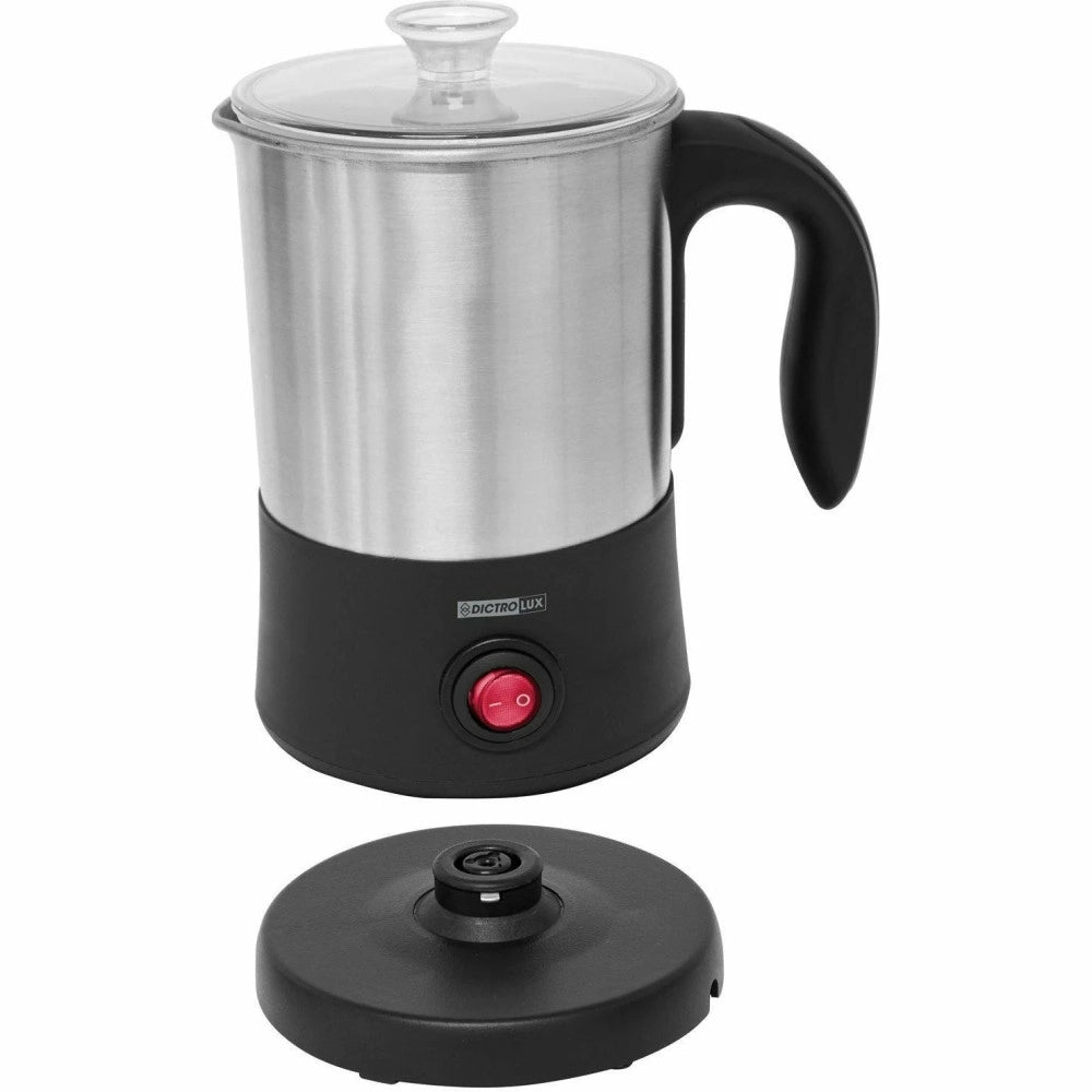 Trade Shop - Montalatte Elettrico Cappuccino 2 Funzioni 550 W Spegnimento Automatico Vano Avvolgicavo -