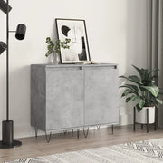 Credenze 2 pz Grigio Cemento 40x35x70 cm in Legno Multistrato 831061