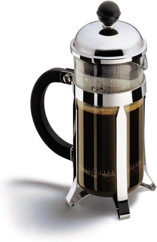 Caffettiera a Francia con stile - Apparecchio per caffè Bodum Chambord 035 L con finitura lucida