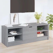 Mobile TV-Credenza TV-Console TV Grigio Sonoma 102x35,5x36,5 cm in Legno Multistrato