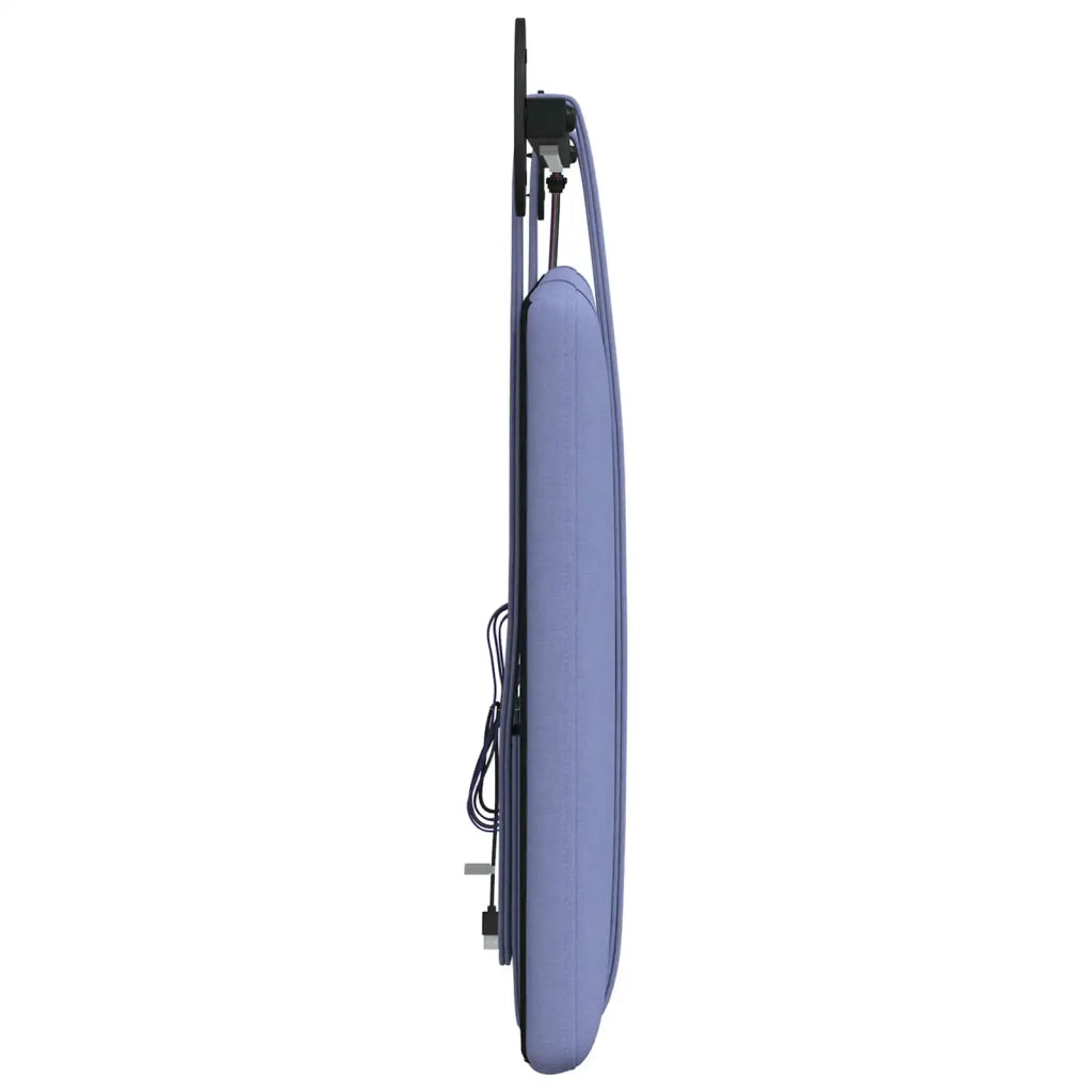 Testiera | Testata sospesa Con luce LED Blu jeans Tessuto