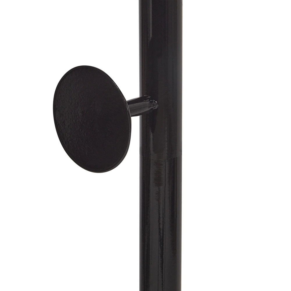 Appendiabiti in metallo nero e marmo Glamour Industrial ingresso