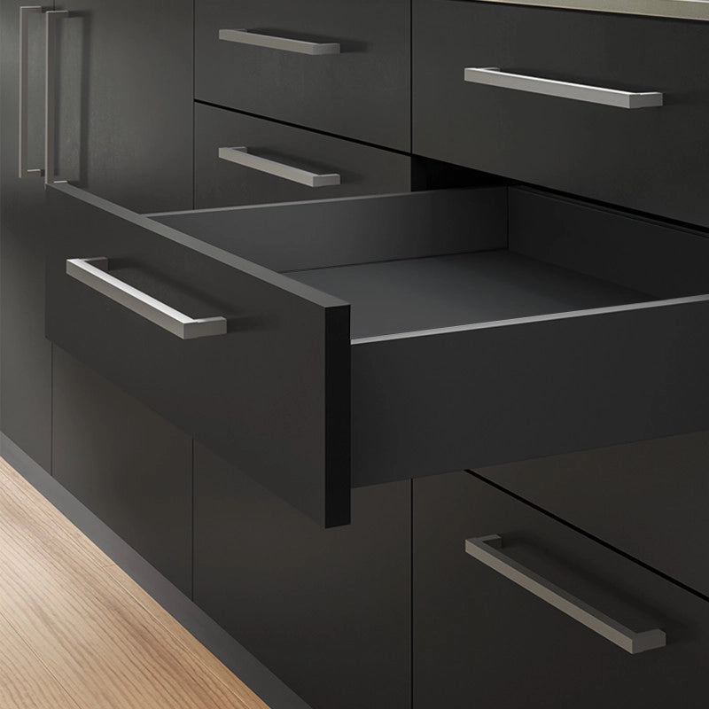 Kit di cassetti per cucina o bagno Vertex con regolazione 3D, altezza 178 mm, con pannelli inclusi, modulo 900 mm, Ver..