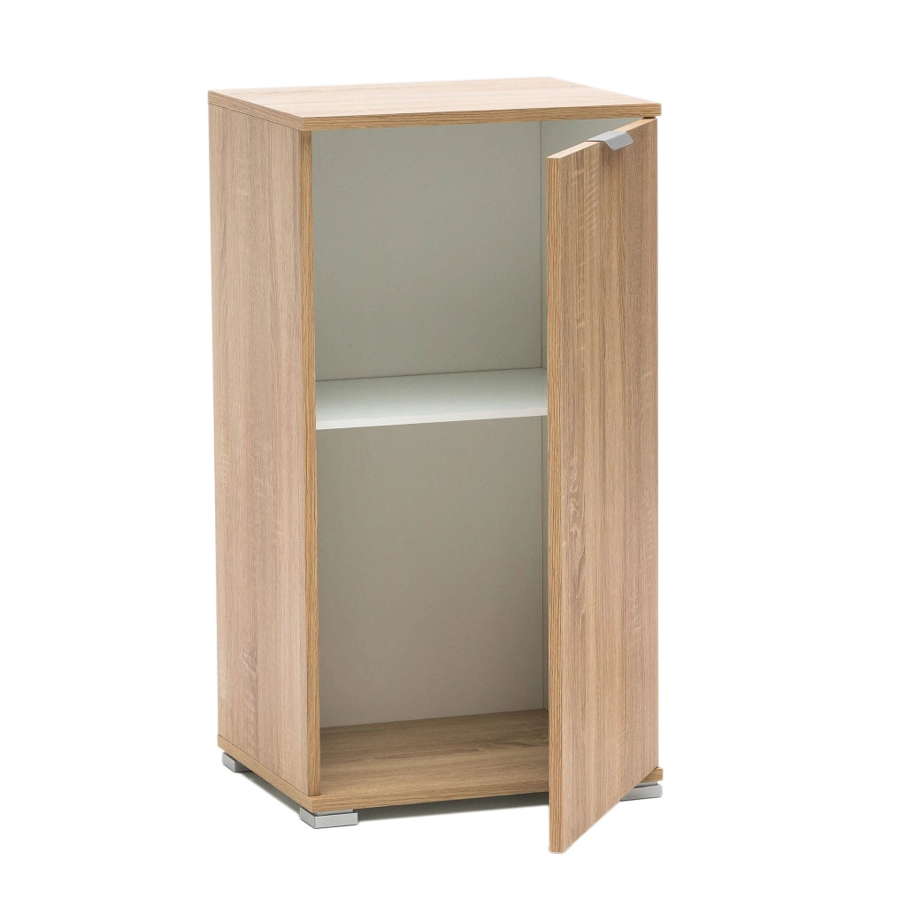 Armadietto da Bagno con un'anta  in Legno Composito cm 45x38x85 - LALO