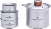 Set di Tazze in Titanio per Campeggio Ti3149D