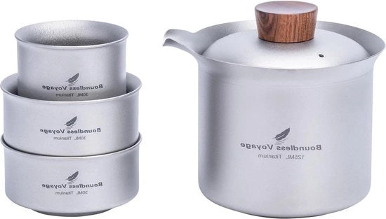 Set di Tazze in Titanio per Campeggio Ti3149D