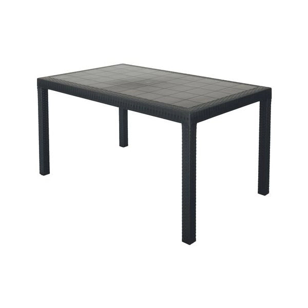 Tavolo da esterno bica 9094.4 houston antracite - 9094 4