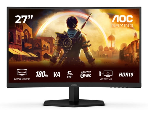 AOC G4 C27G42E Monitor PC 68,6 cm (27") 1920 x 1080 Pixel Full HD LED Nero, Rosso