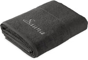Asciugamano per sauna 100% cotone - 80x200 cm - Pluizioso - Rapidoassorbente - Sostenibile - Effetto massaggiante - Asciugamano per bagno