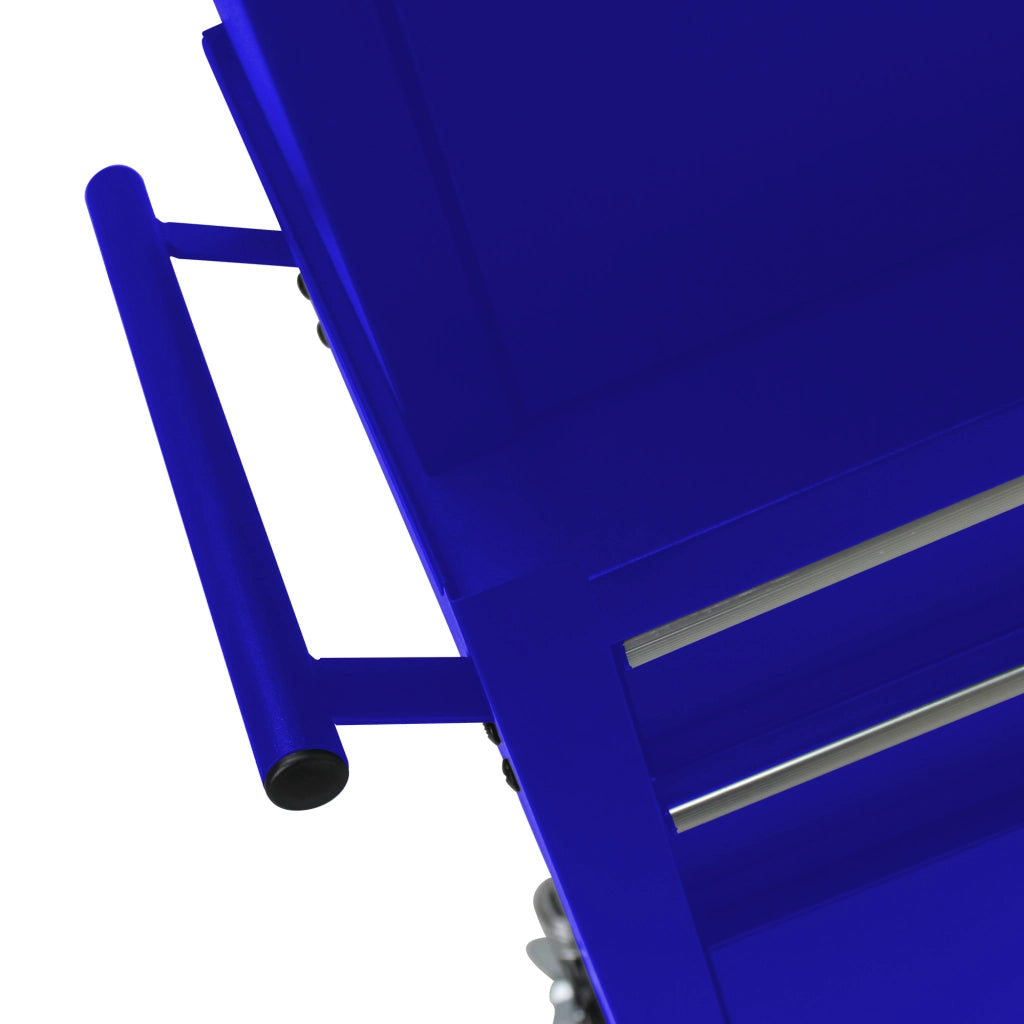 ARMADIO PORTA ATTREZZI 6 cassetti 58,3x37,5x71,8 cm Blu in acciaio