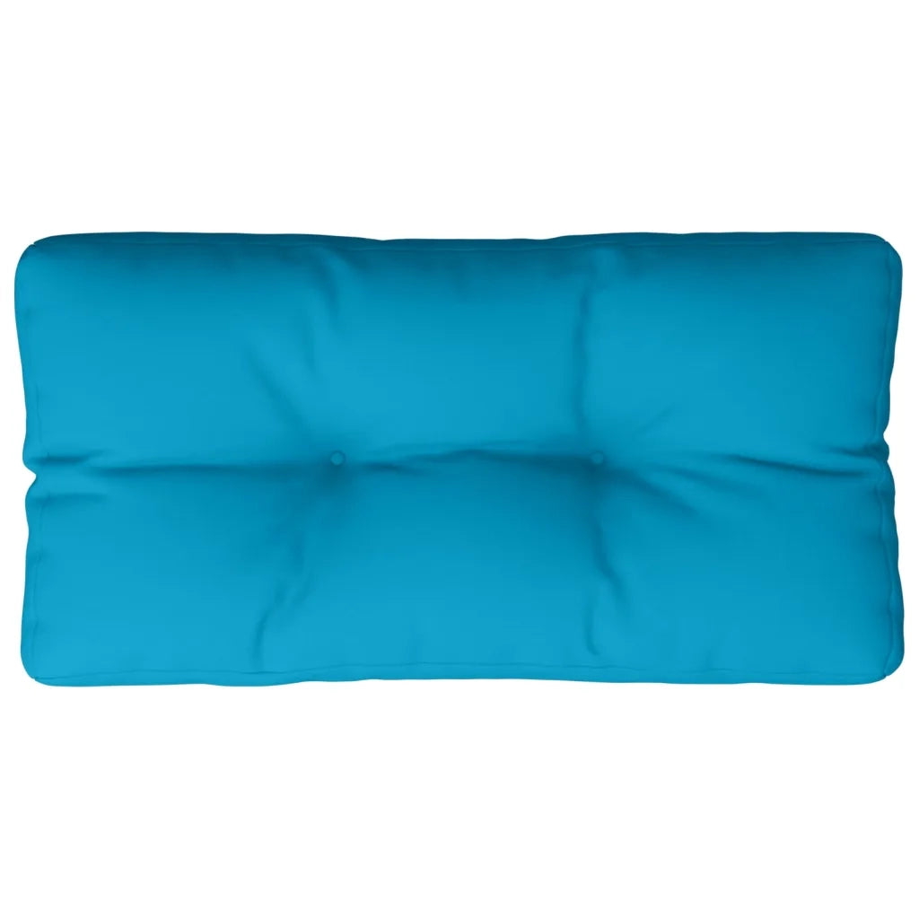 vidaXL Cuscino per Pallet Blu Chiaro 80x40x12 cm in Tessuto