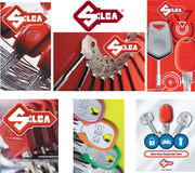 Chiave Piatta Gentili CIL1 Silca Ottone Nichelato 5 Pezzi