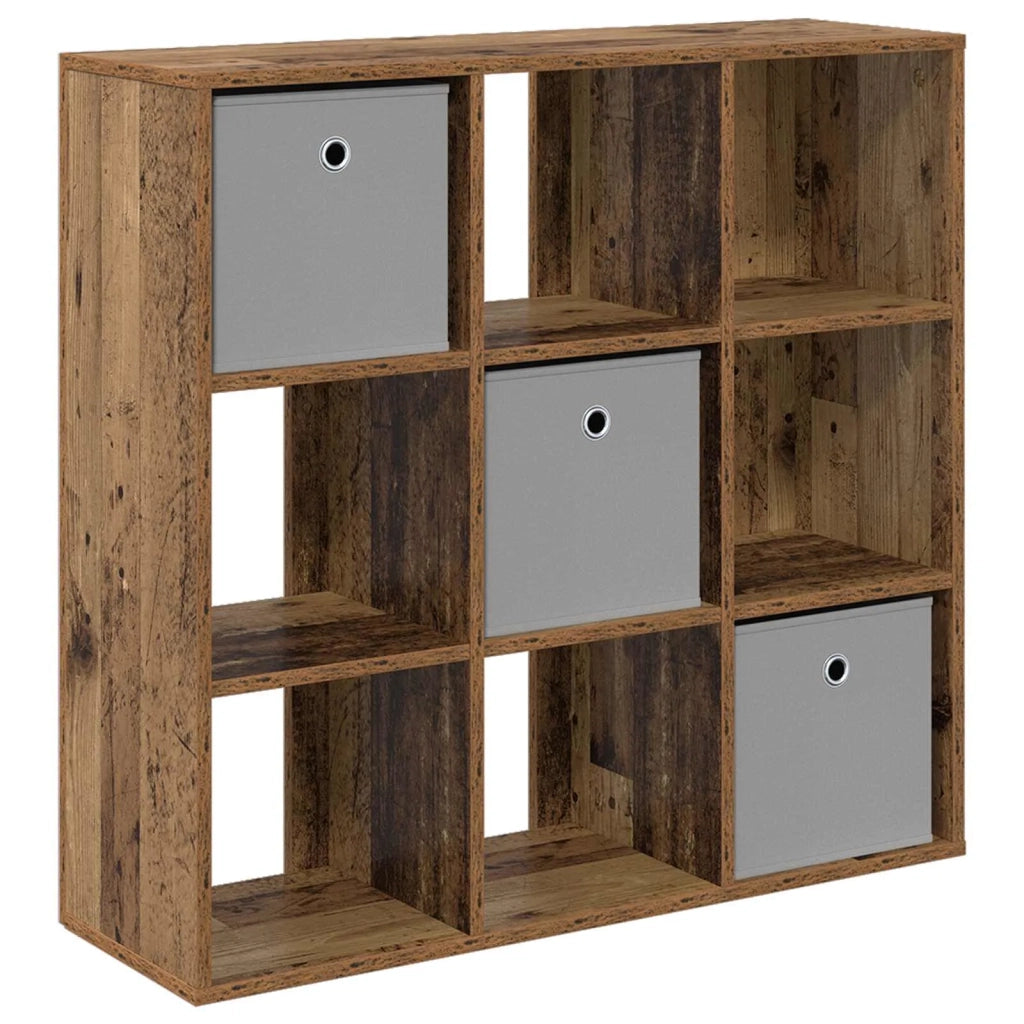 Credenza con cassetto Legno vecchio 88,5 x 29 x 84,5 cm