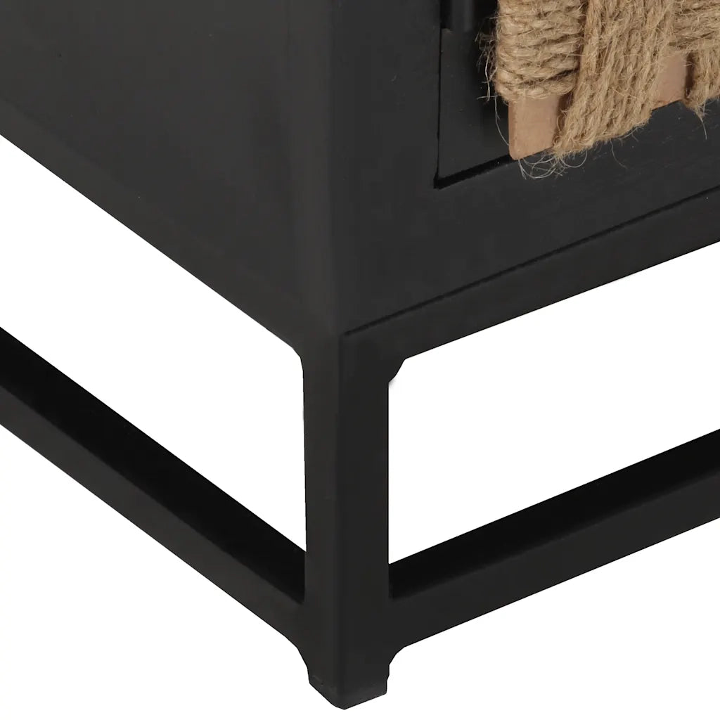 Mobile Porta TV 120x30x40 cm in Legno Massello di Mango 323496