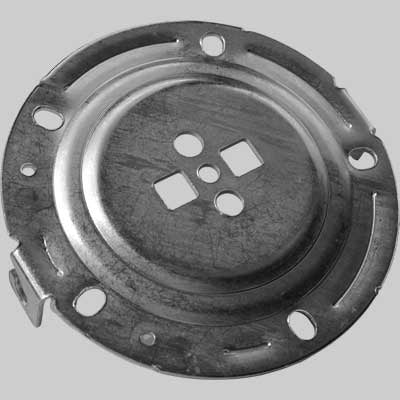 FLANGIA METALLICA PER SCALDABAGNI 10-15-30 LT 4 FORI - 1 pezzi - Idroweb