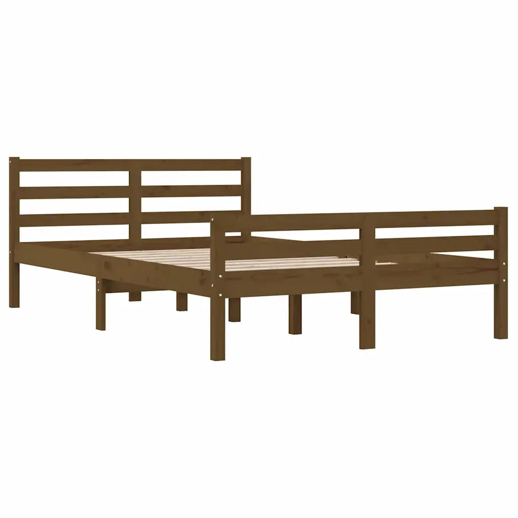 Giroletto senza Materaso Ambra in Legno Massello 120x190 cm