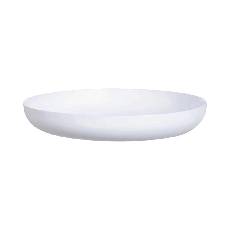 SERVIZIO PIATTI ELEGANT BIANCO LUCIDO 18 PEZZI - 6 PZ DESSERT Ø 17 - 6 PZ PRIMA PORTATA Ø 21 - 6 PZ PER SECONDA PORTATA Ø 25