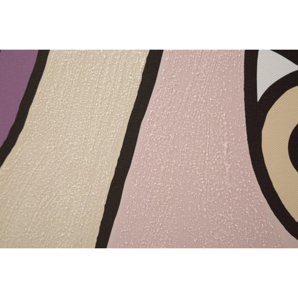 Stampa su Tela Viso 12, Multicolore, Legno, 80x3x120 cm