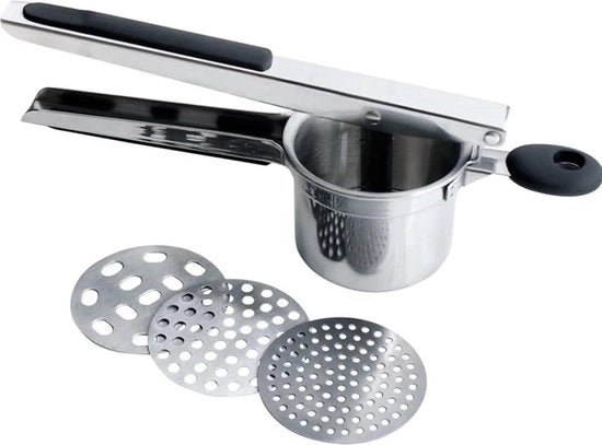 Mashiera a forma di cerchio per patate da 125mm - Strumento per cucina pressione riceratore