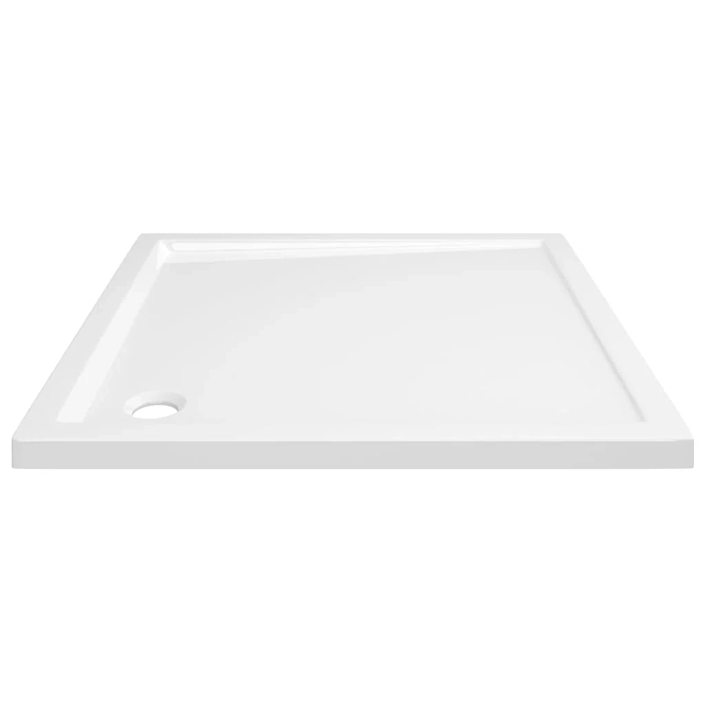 Piatto doccia quadrato in ABS bianco 80 x 80 cm 02_0001951