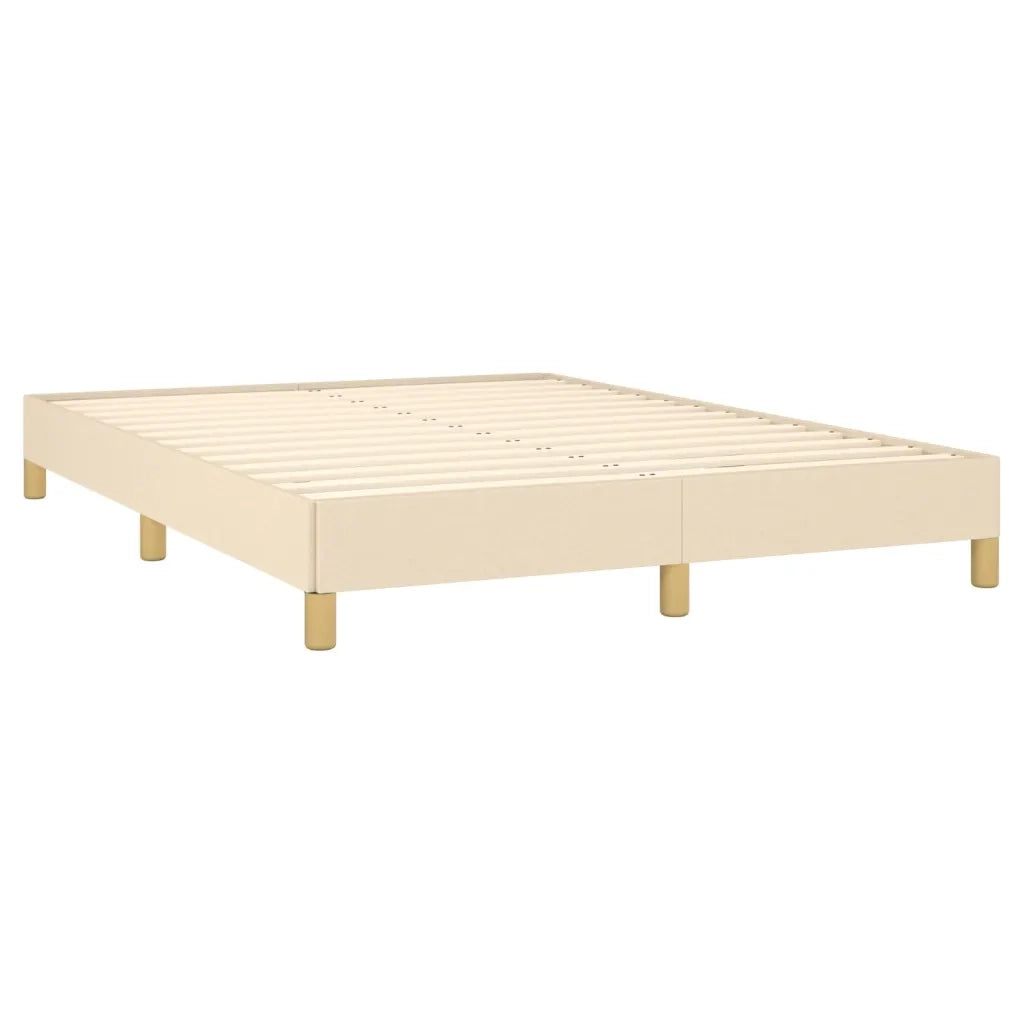 Giroletto senza Materasso Crema 160x200 cm in Tessuto 346831