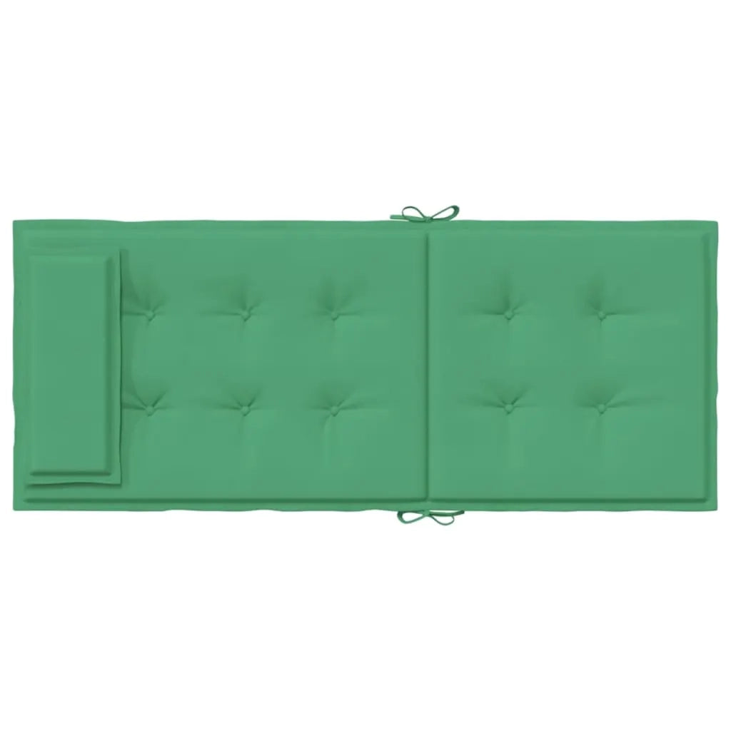 Cuscini per Sedia con Schienale Alto 6 pz | Cuscini per sedie Verde Tessuto Oxford