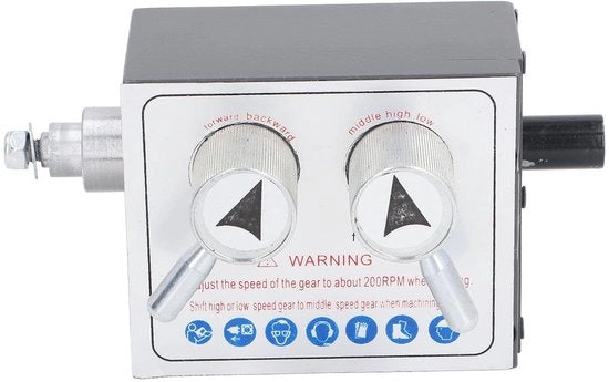 Adattatore di Velocità - Regolabile Velocità - Adatto per Serie 180/210/750/800 - Alimentazione Automatica - Durezza HRC 40-45 - Accessori Completi - Cambio Libero