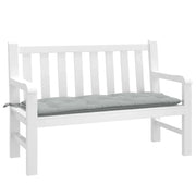 Cuscino Panca Giardino Grigio Chiaro Mélange 120x50x7cm Tessuto 4002542