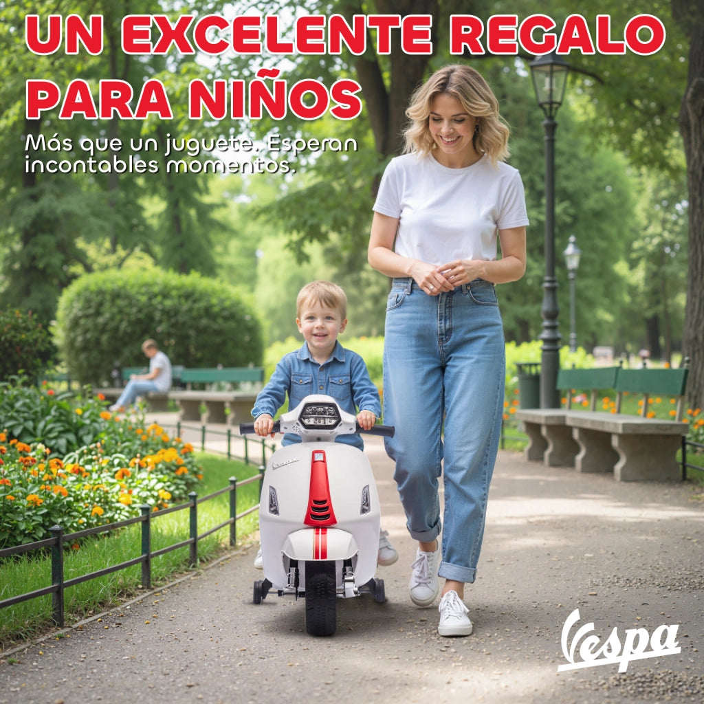 Moto Elettrica Bambini 2-4 Anni ¨C zephmum ¨C Bianco