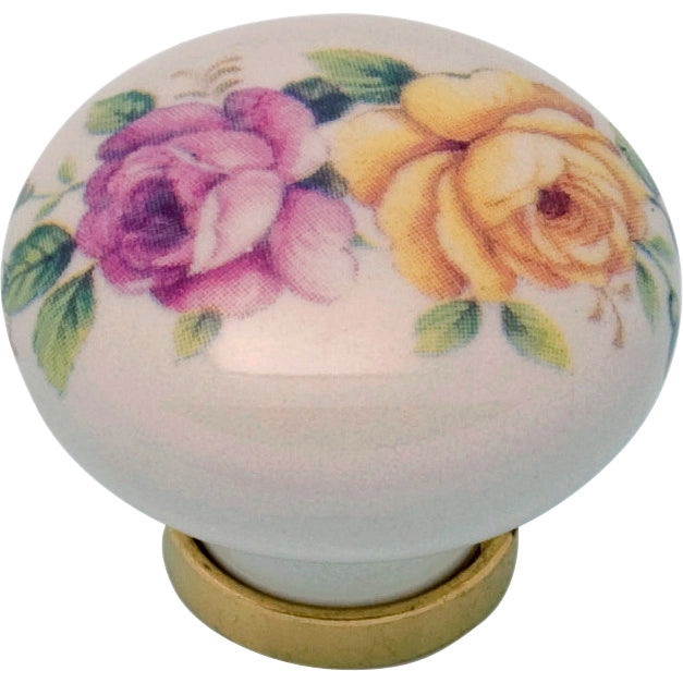 POMOLO PORCELLANA TONDO C/BASE F/21 31X26 MM- 25,0 pz