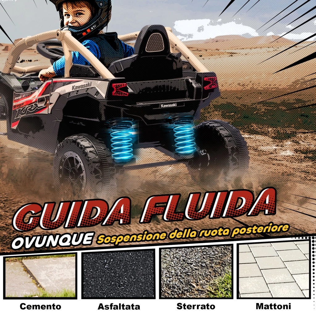 Macchina Elettrica Bambini 12V ¨C zephmum ¨C Giallo
