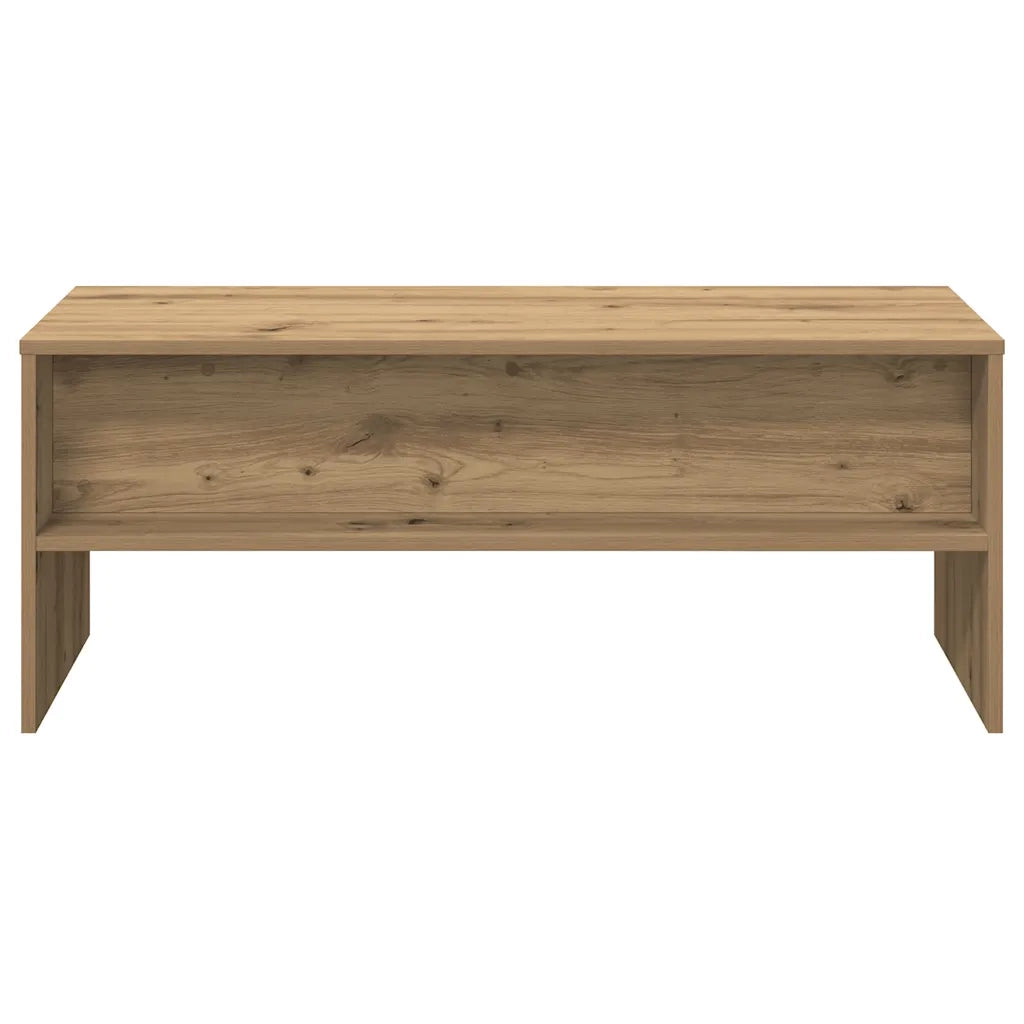 Mobile Porta TV Rovere Artigianale 100x40x40 cm in Truciolato
