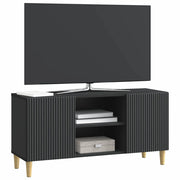 Mobile TV | Armadietto TV | Mobile Porta TV Nero 102 x 34,5 x 50 cm Legno ingegnerizzato