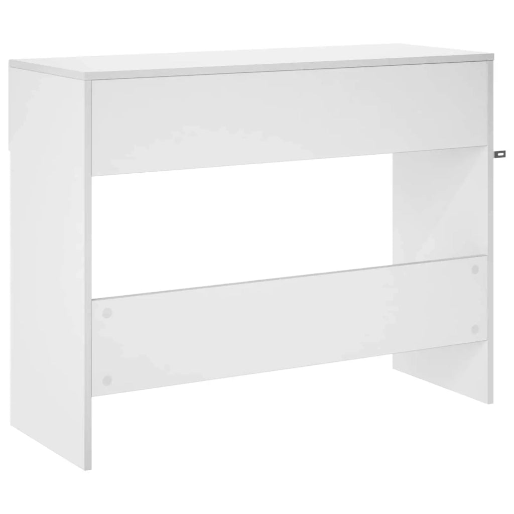 Tavolo consolle Bianco Lucido 96,5 x 38 x 75 cm 8011643
