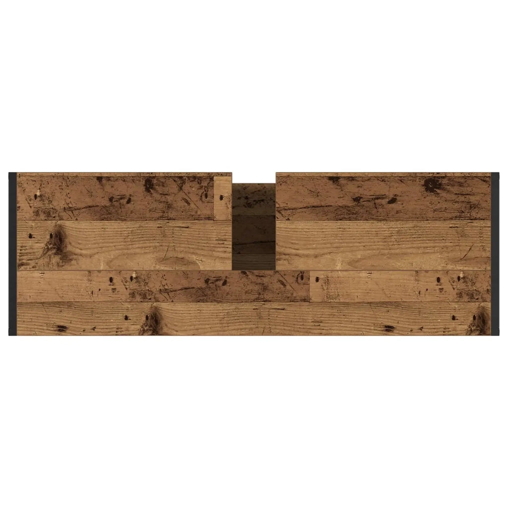Mobile da Bagno Legno vecchio 90 x 30 x 60 cm Legno multistrato 886484