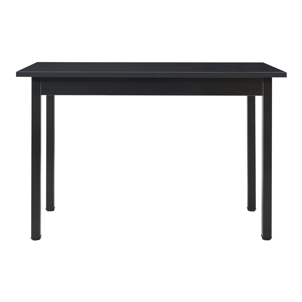 Tavolo da Pranzo Den Haag 120 x 60 cm - Nero [en.casa]