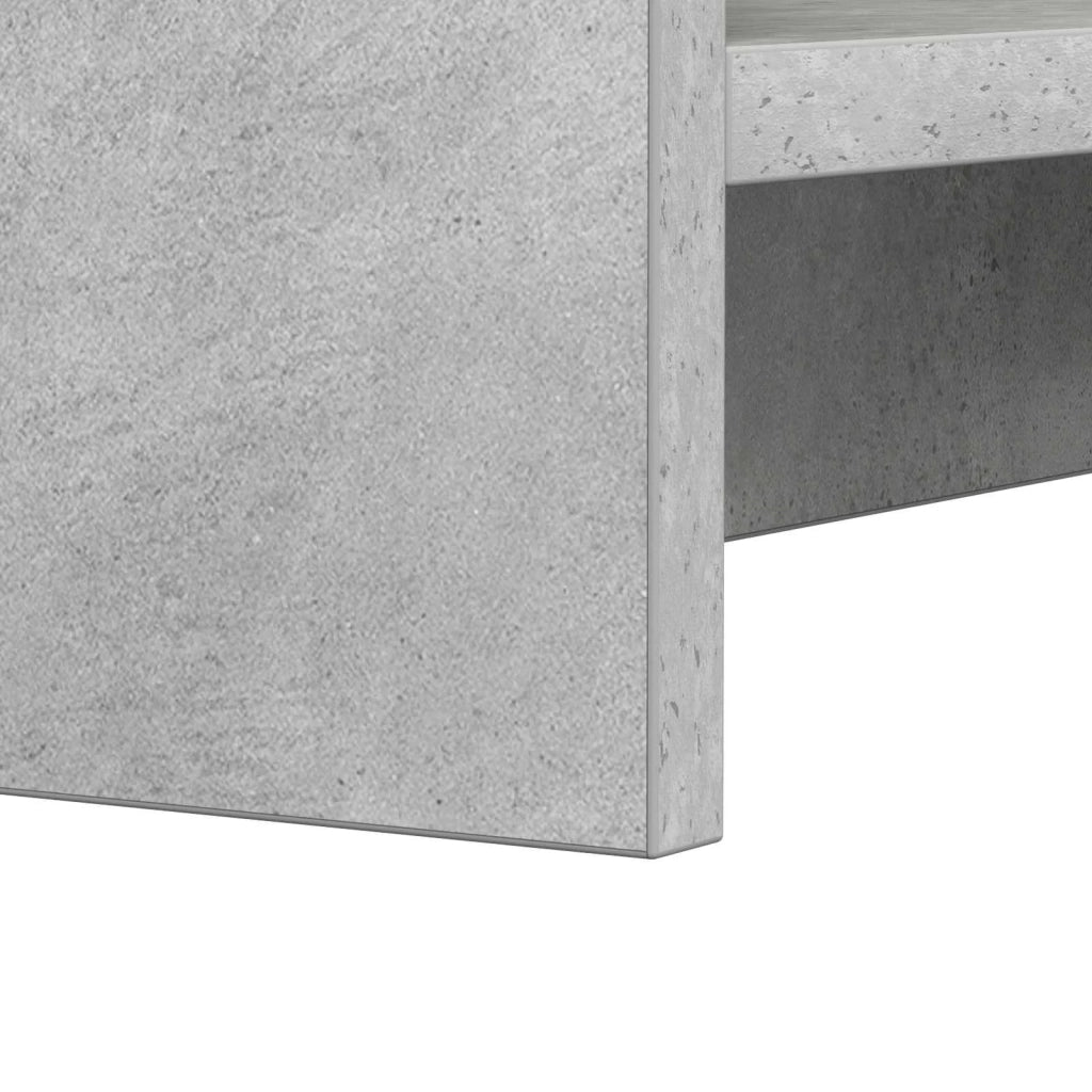 Mobile per scarpe Grigio Cemento 73,5 x 36 x 92 cm 8011318