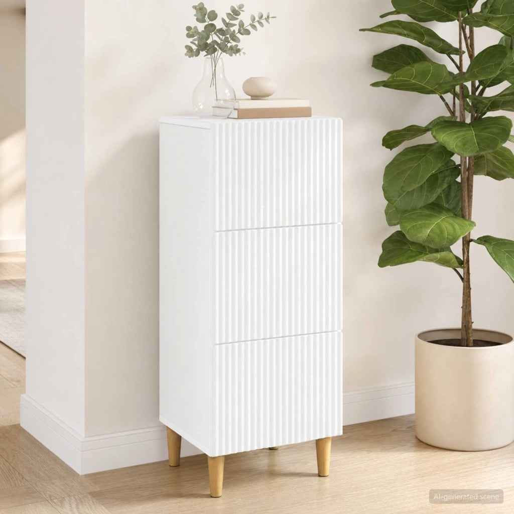 Mobile con Cassetti Bianco 33 x 34,5 x 90 cm 894615