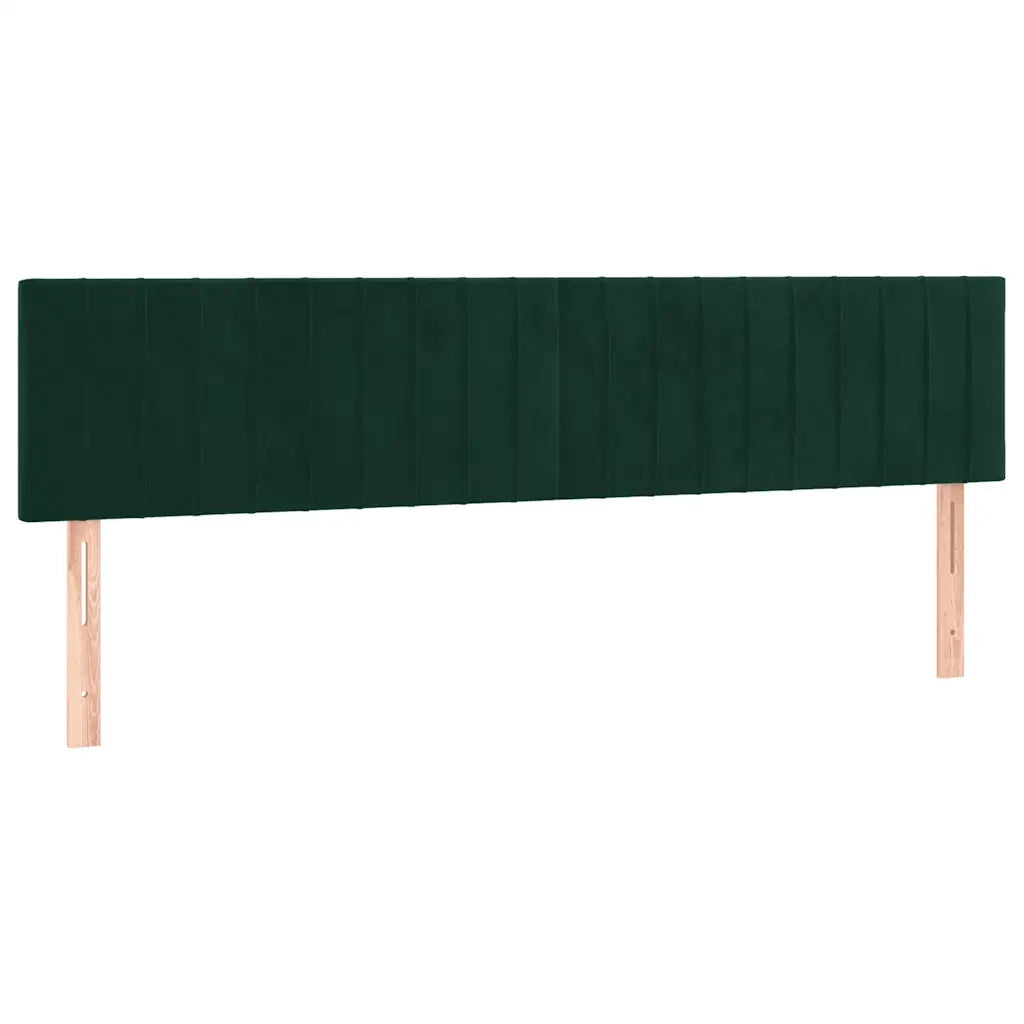 Giroletto senza Materasso Verde Scuro 120x190 cm Velluto