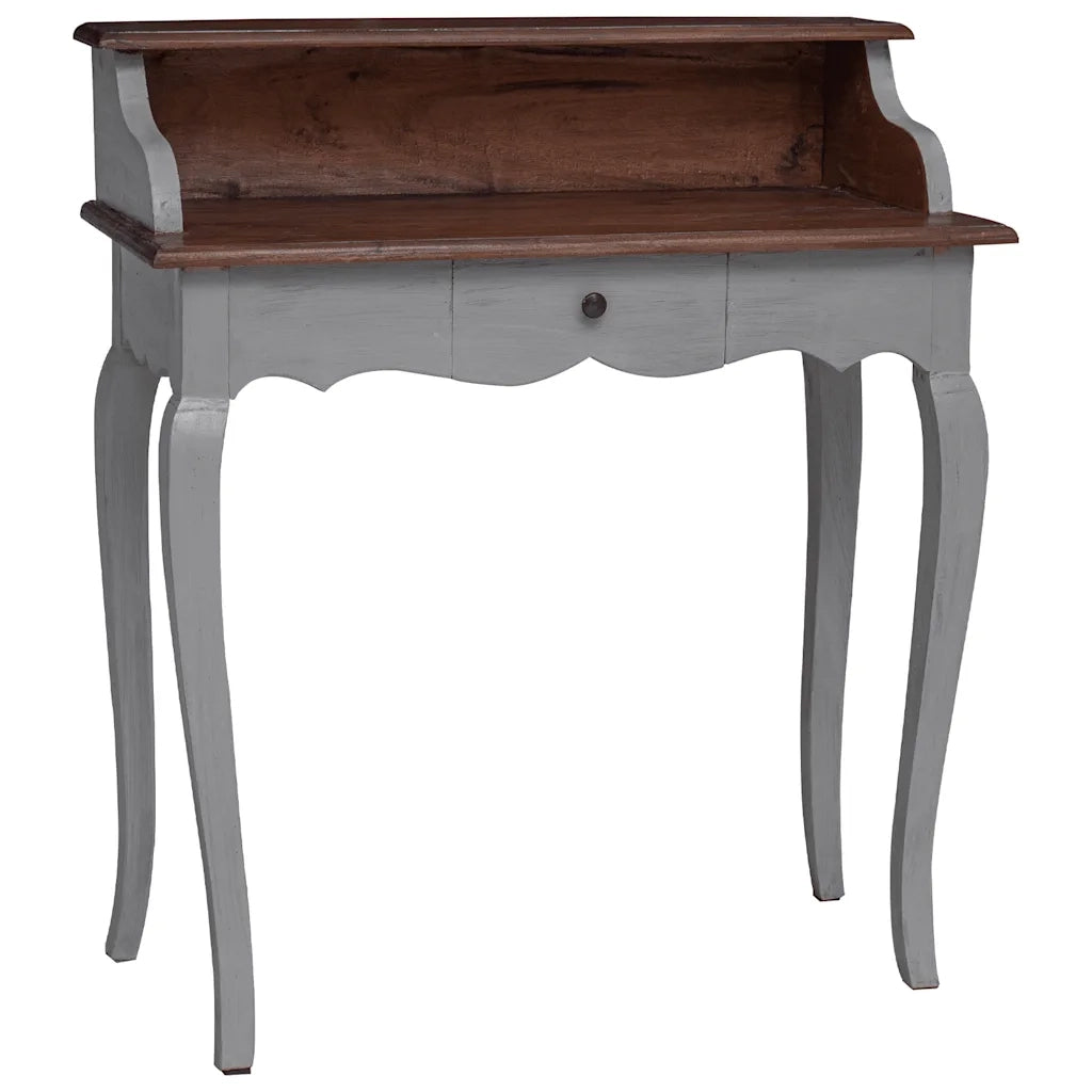 Scrivania in Legno Massello di Recupero 80x40x92 cm cod mxl 76713