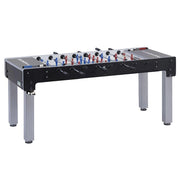 Calciobalilla SPECIAL CHAMPION aste rientranti piano gioco corto vetro