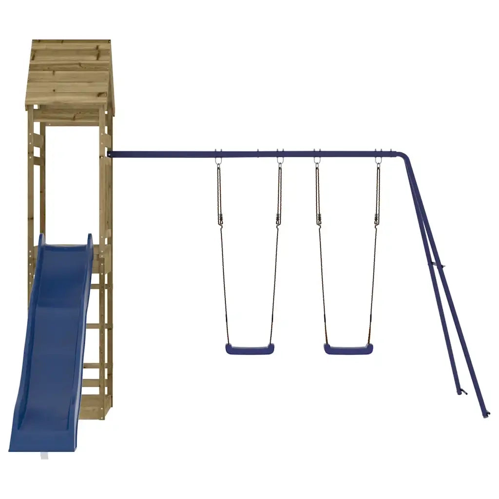 Set da Gioco da Esterno in Legno di Pino Impregnato 3156933
