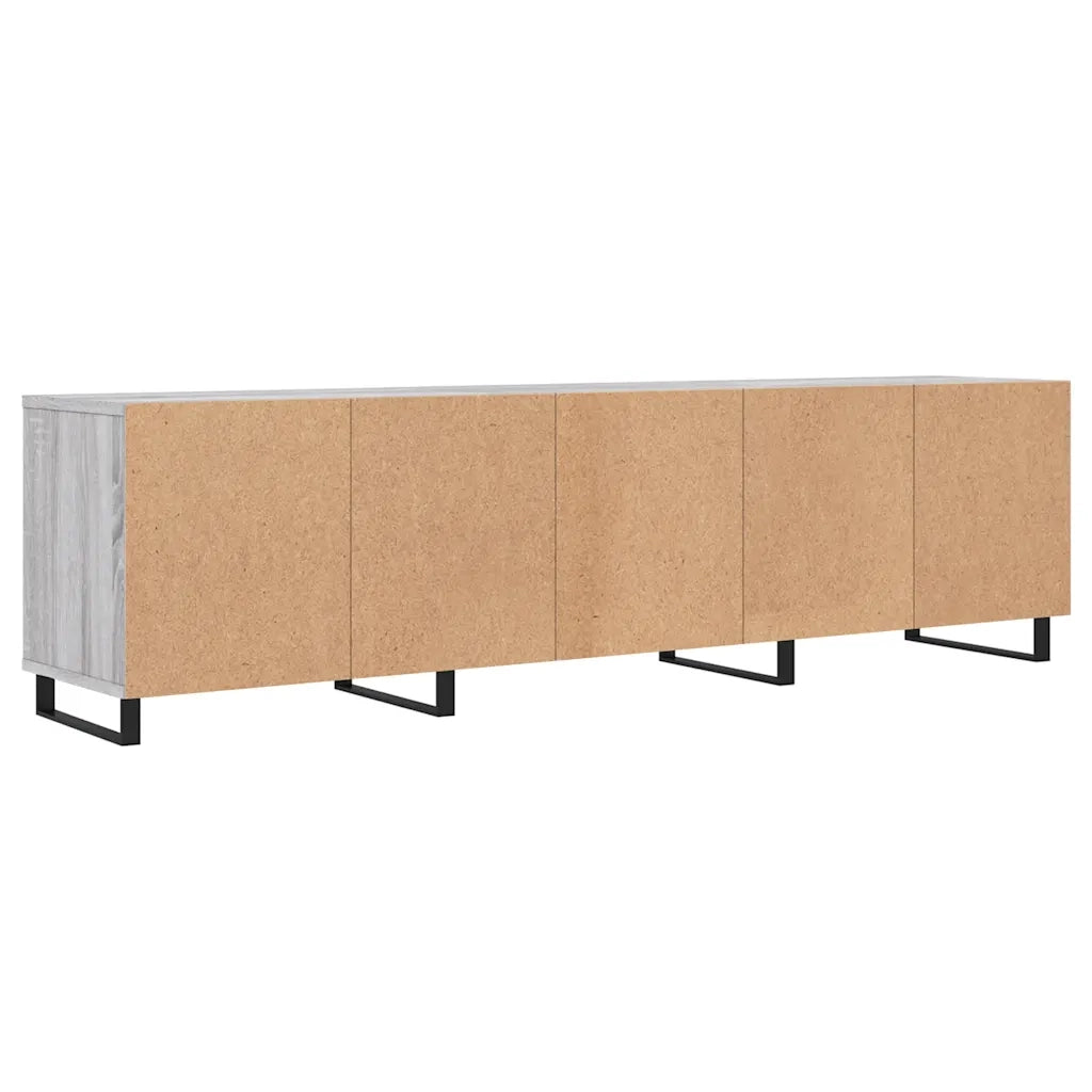 Mobile Porta TV-Mobile per TV-Credenza TV Grigio Sonoma 150x30x44,5 cm Legno Multistrato 970788