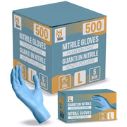 Guanti Nitrile Blu L Senza Polvere Akitaink 500 pezzi