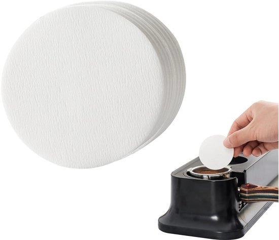 Filtro per Caffè in Carta 51 mm - 500 Pezzi - Compatibile con Filtro per Caffè 51 mm - Prestazioni di Filtro Impareggiabili - Accessorio per Caffè - Mantieni Pulito il Macchina per Caffè - Filtro per Caffè